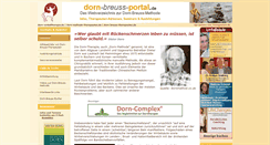 Desktop Screenshot of dorn-breuss-portal.de